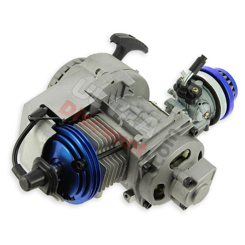 Kit para mini moto cross UD Racing AZUL 53cc (tipo 2), Piezas minimoto cross