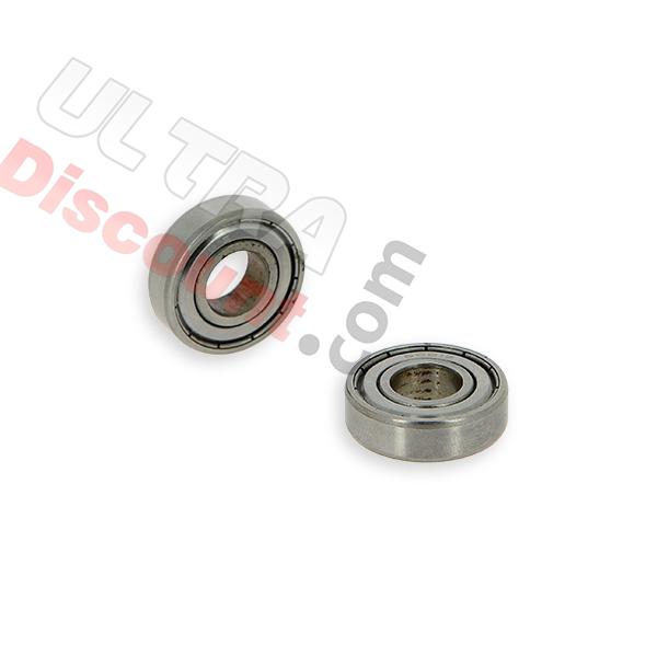 Par de cojinetes 6001Z de rueda para mini cross, Piezas minimoto cross