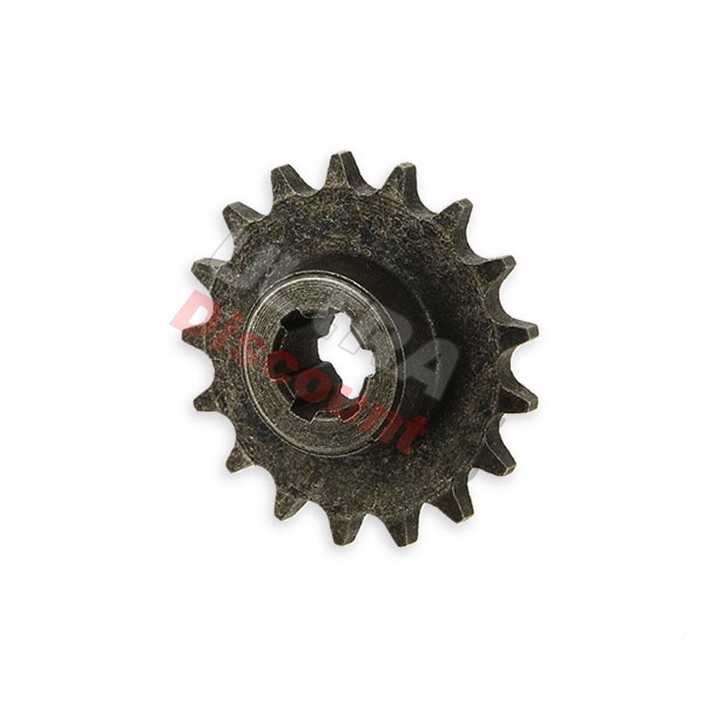 Piñón 17 dientes para mini cross, Piezas minimoto cross