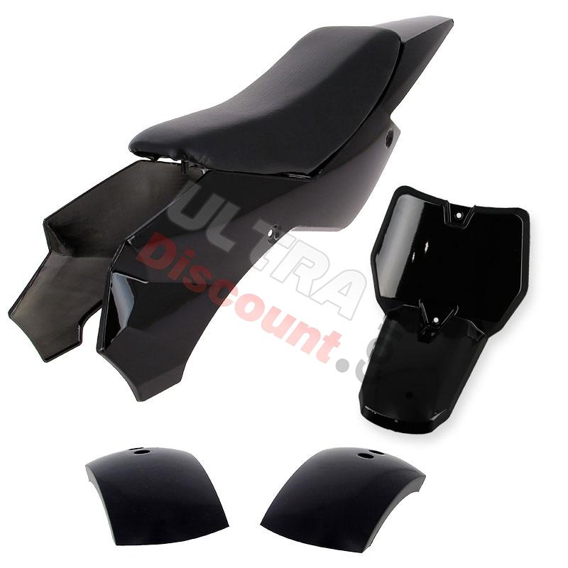 Carenado mini quadNEGRO (tipo 3), Recambios para mini quads