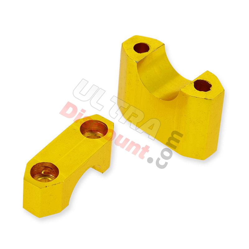 Torreta de dirección para Spy Racing 250F1 (gold), Piezas Quad SPY250F1