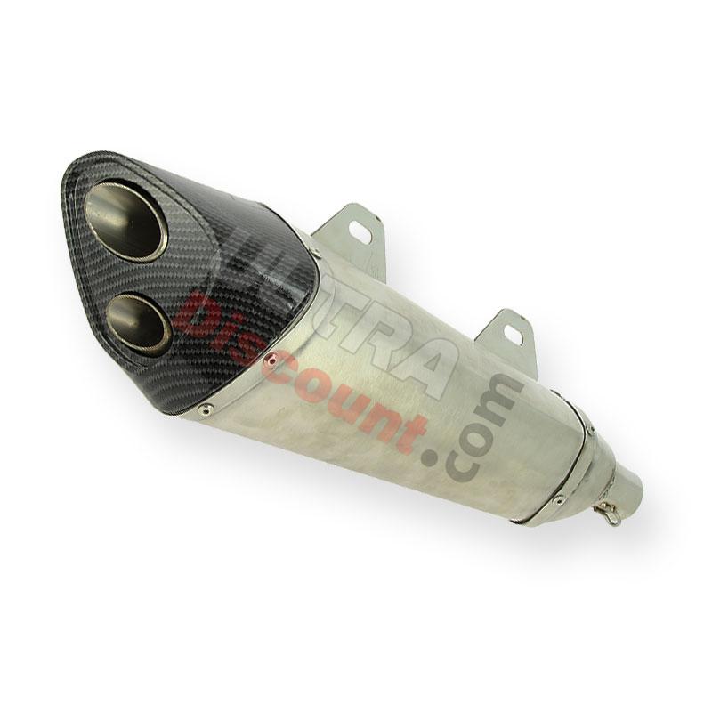 Silenciador de escape derecho para Spy Racing 350cc F3, Piezas Quad SPY350F3 Silenciador de escape derecho para Spy Racing 350cc F3, Piezas Quad SPY350F3