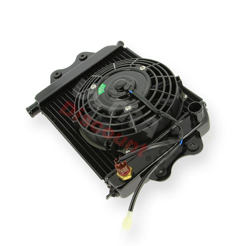 Radiador cumpleto para quad Spy Racing 350cc F3, Piezas Quad SPY350F3