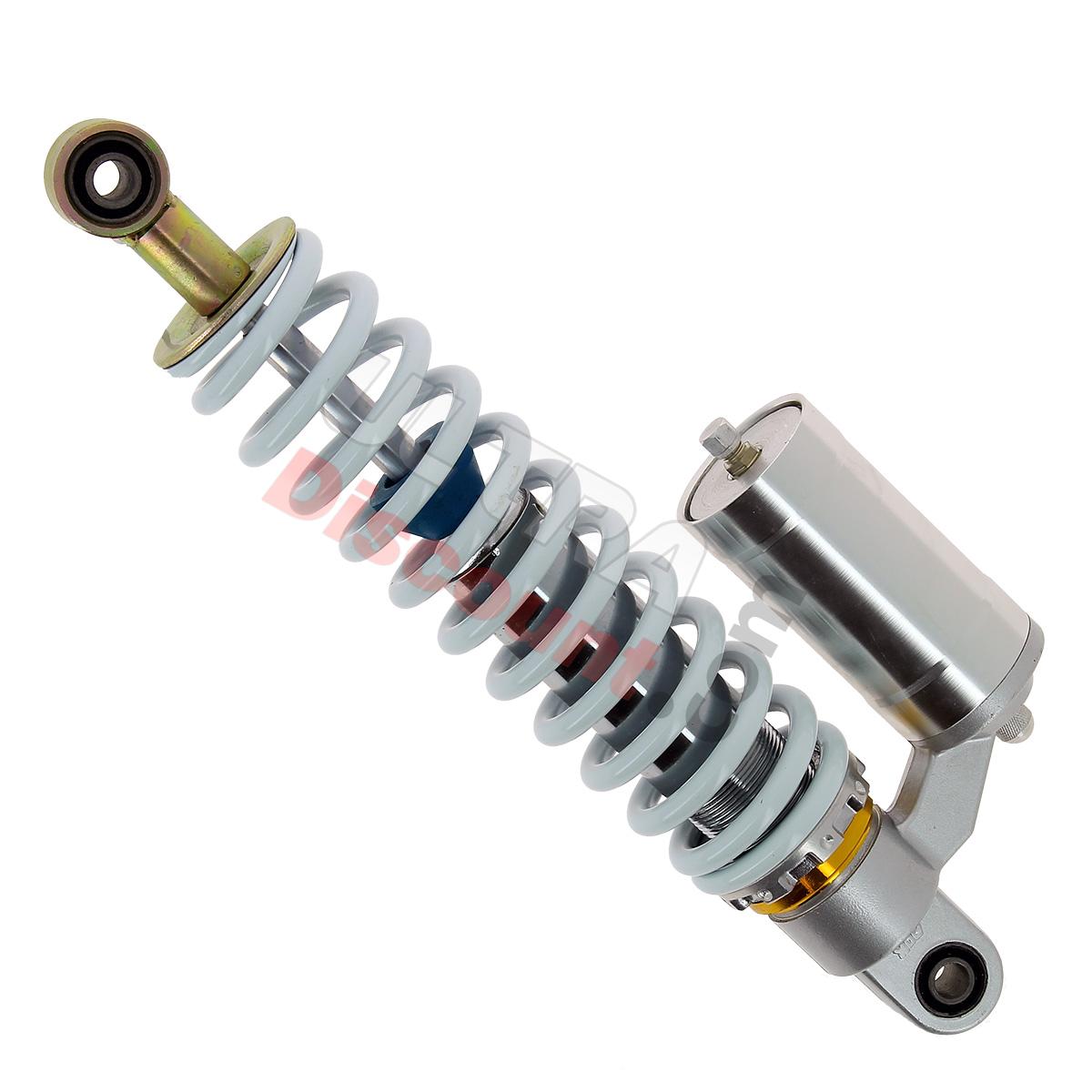 Amortiguador delantero a gas quad 200ST-9 (335mm, gris-blanco), Piezas Quad Shineray 200 ST9