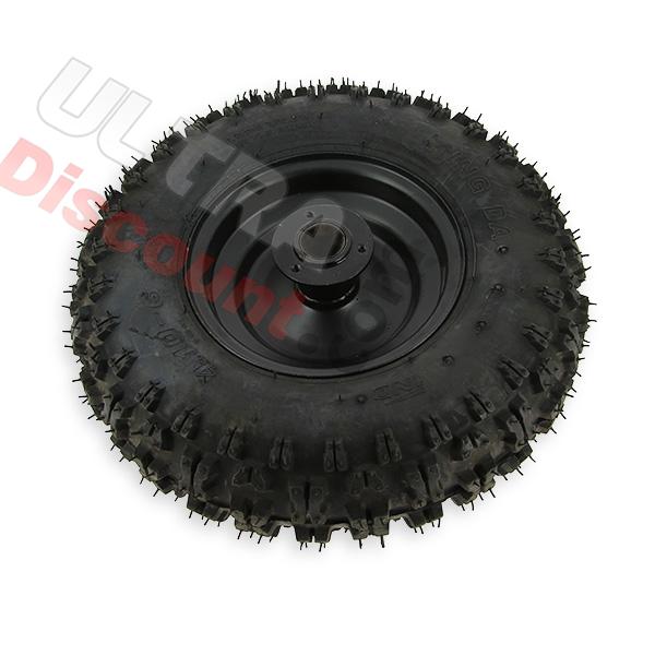 Rueda delantera 4.10-6 completa para mini quad, Recambio ATV Electric CRZ