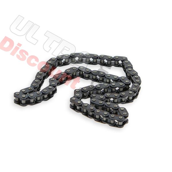 Cadena reforzada de 38 ESLABONES GRUESOS (tipo TF8) mini quad elettrica, Recambio ATV Electric CRZ