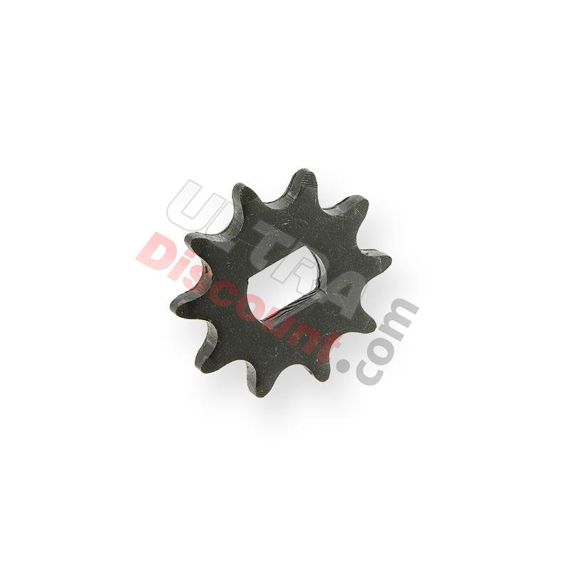 Piñón de 10 dientes para motor eléctrico Quad Bigfoot, piezas Quad 110cc - 125cc