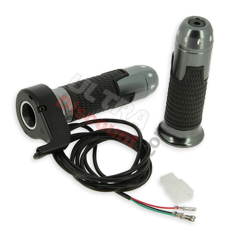 Kit maneja accelerador eletrico quad bigfoot Negro, piezas Quad 110cc - 125cc Kit maneja accelerador eletrico quad bigfoot Negro, piezas Quad 110cc - 125cc