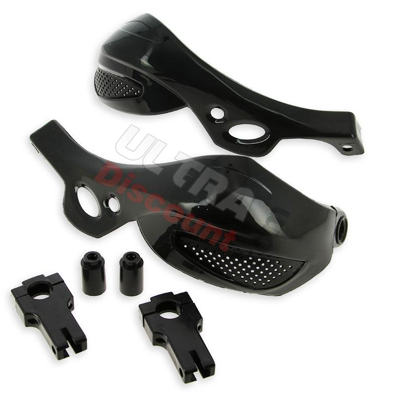 Kit de protege manos Negro para Bashan 200cc, Recambios Bashan 200cc BS200S3