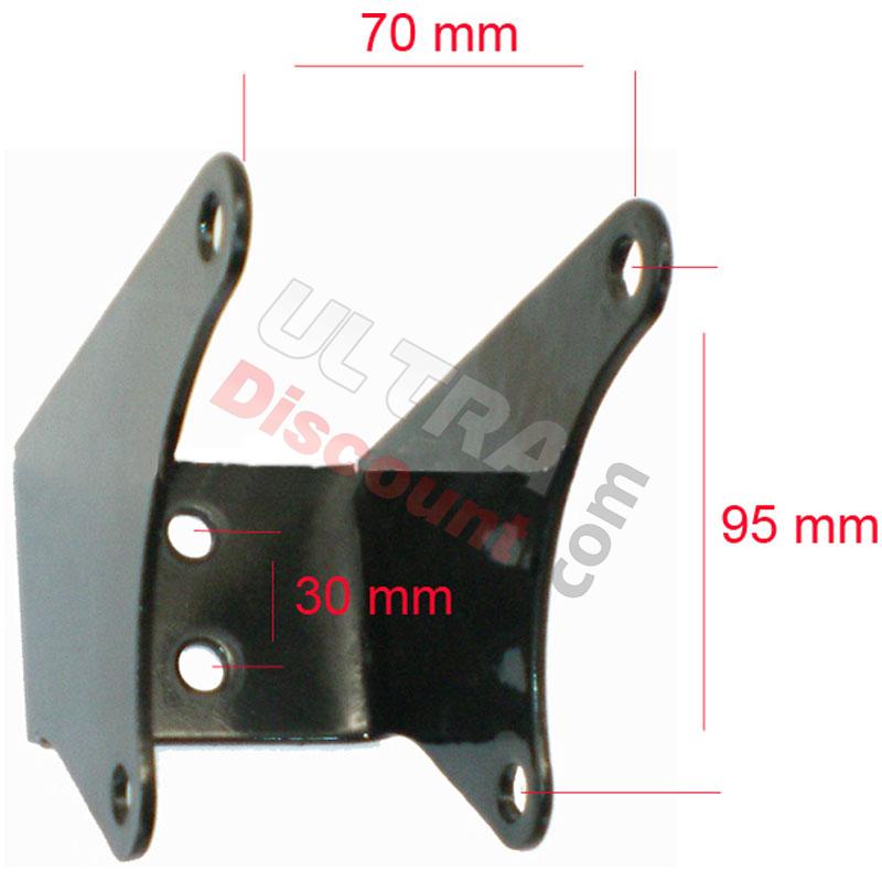 Pletinas fijación del motor para quad JYG 200cc, Recambios quad chinas 200cc