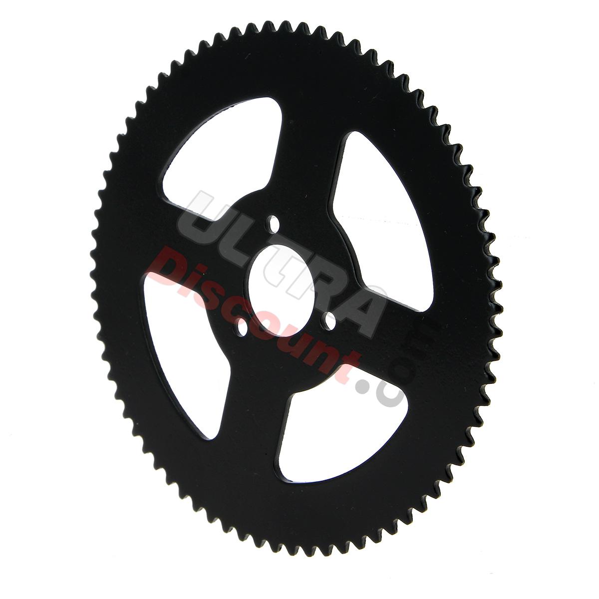 Corona reforzada de 74 dientes paso pequeño, Recambios minis Racing ZPF