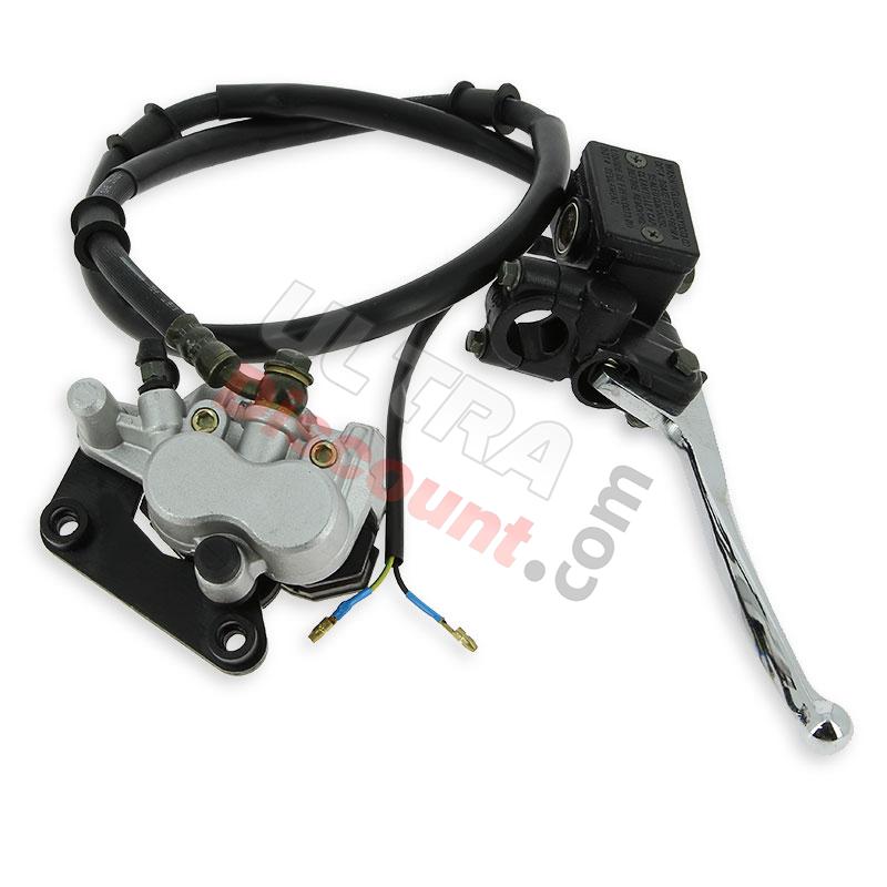 Freno hidráulico delantero para scooter Jonway 50cc YY50QT-28A, Recambios Scooter Jonway