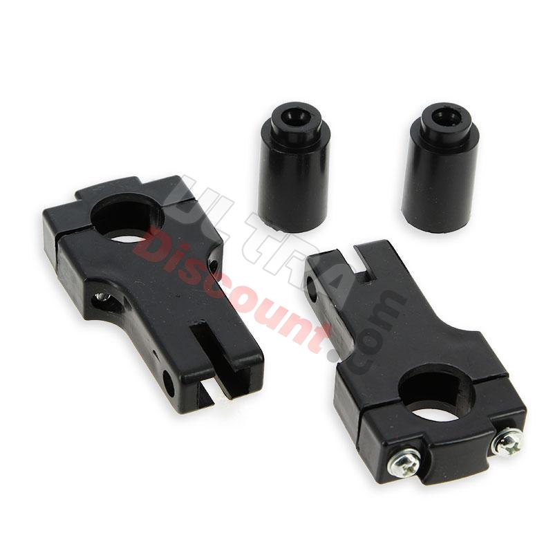 Soporte de cubremanetas para quad Shineray 200cc, Recambios Shineray 200STIIE y STIIEB