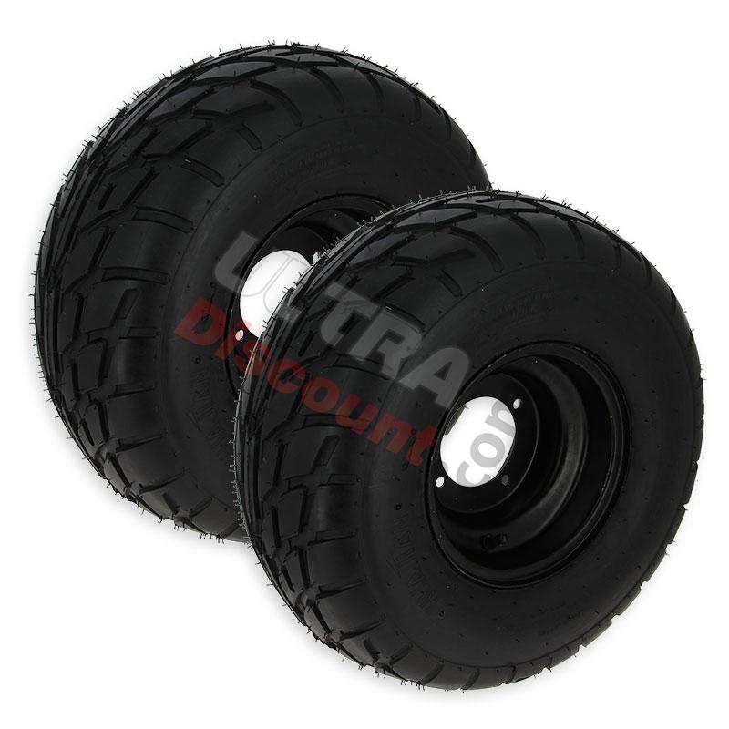 Juego de ruedas traseras para quad shineray 200cc STIIE-B, Recambios Shineray 200STIIE y STIIEB