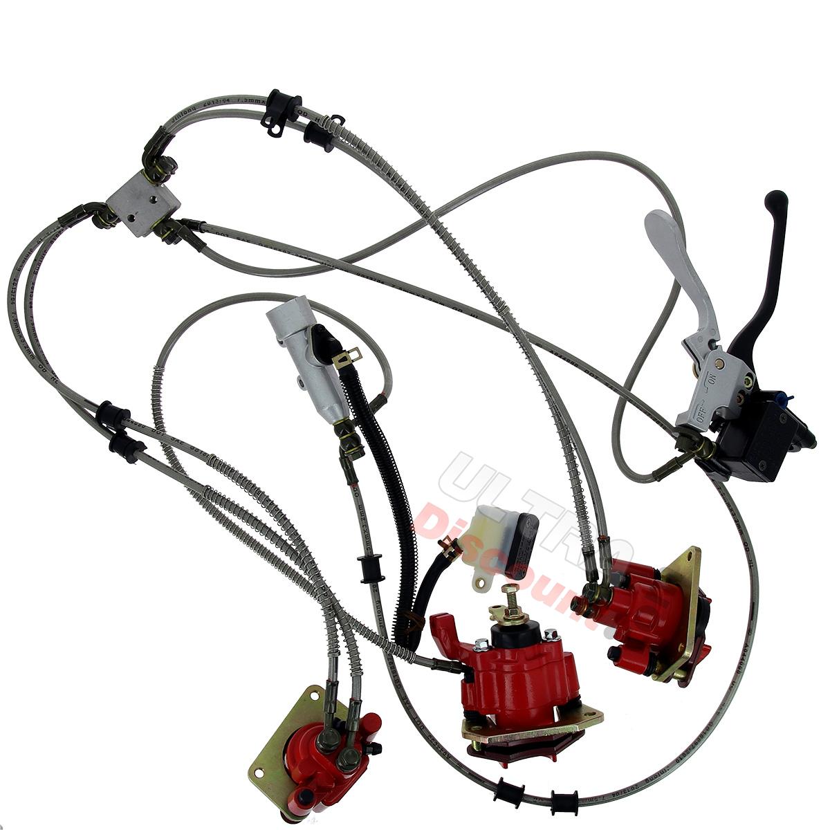 Kit de freno completo quad 250cc ST-9C, Recambios Shineray 250 ST9C