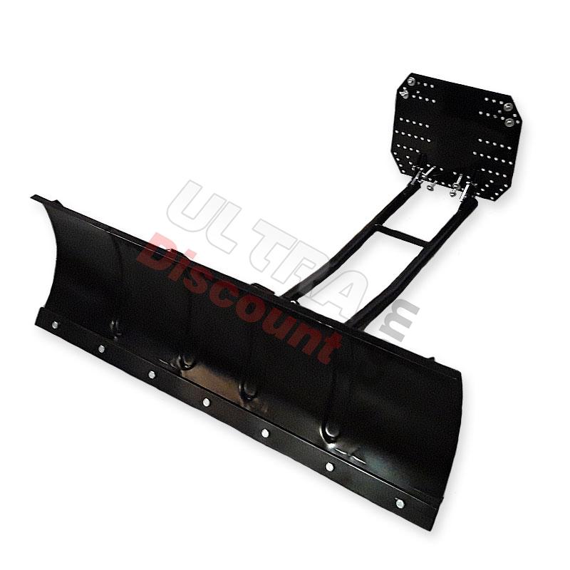 Cuchilla para nieve de acero de 150 cm x 38 cm para Bashan 300cc BS300S18, Recambios Bashan 300cc BS300S18