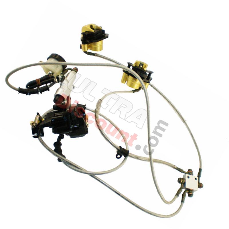 Kit de freno completo quad 250cc STXE, Piezas Shineray 250 STXE Kit de freno completo quad 250cc STXE, Piezas Shineray 250 STXE