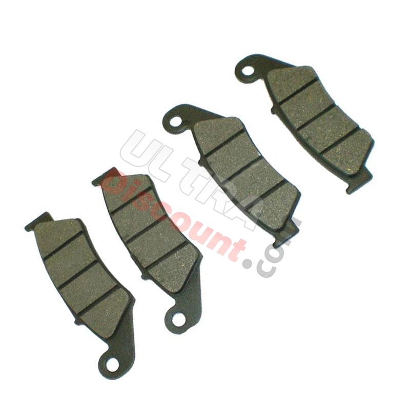 Pastillas de freno delanteras para quad Shineray 300STE, Recambios quad Shineray 300