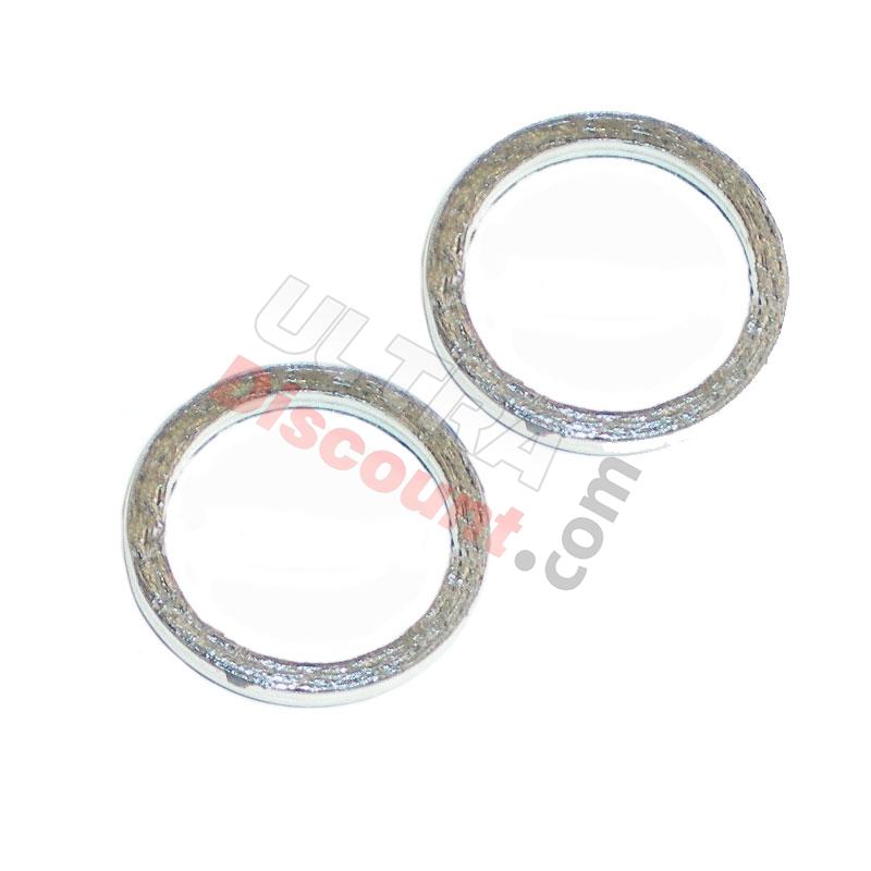 Par de juntas de tubo de escape para Shineray 300cc STE-ST4-E , Recambios quad Shineray 300