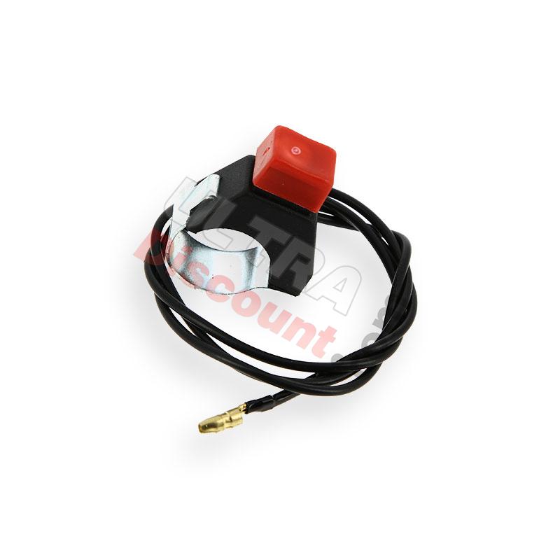Conmutador de stop interruptor para mini supermotard, Piezas minimoto Supermoto