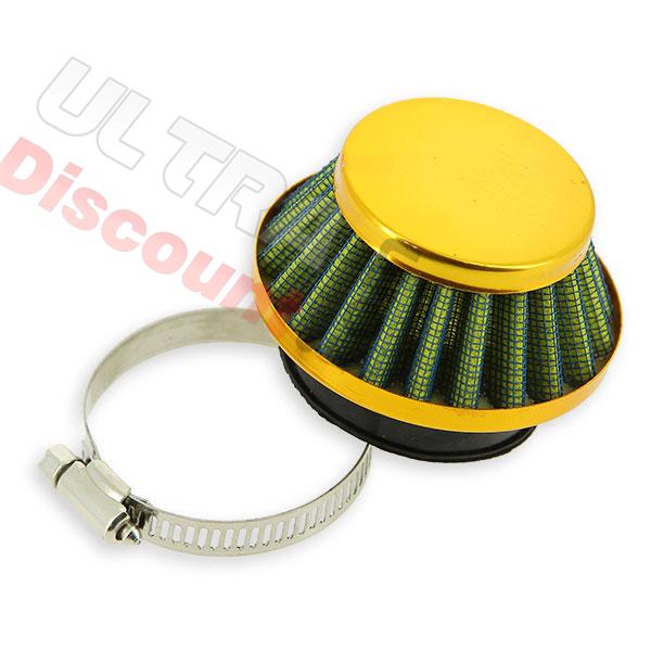 Filtro de potencia Racing minimotos Supermotard - Oro, Piezas minimoto Supermoto