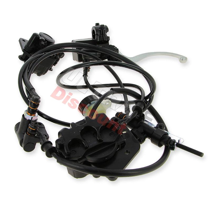 Kit de freno completo para Skyteam Trex 125cc (Euro4 - Euro 5), Recambios Trex Skyteam Kit de freno completo para Skyteam Trex 125cc (Euro4 - Euro 5), Recambios Trex Skyteam