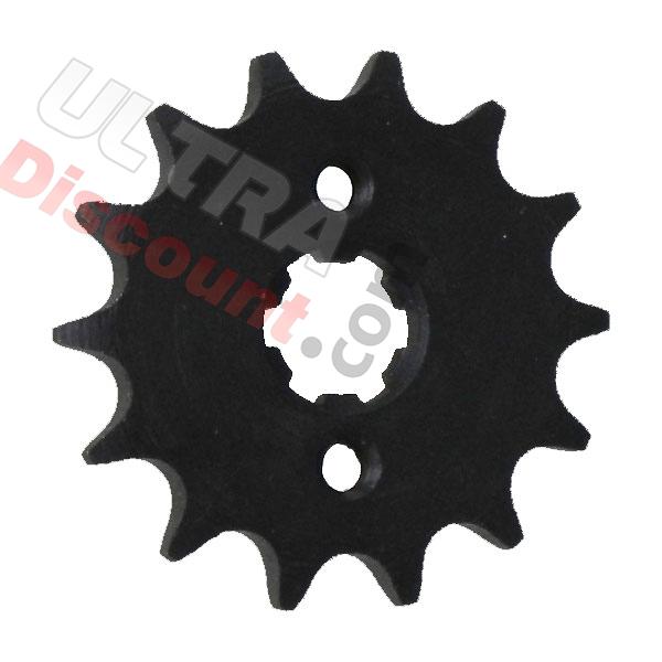 Piñón de 14 dientes TREX 50cc a 125cc (420), Recambios Trex Skyteam