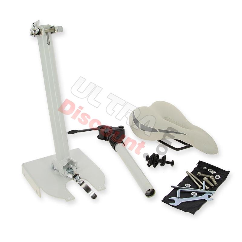 Kit de sillín para scooter Xiaomi M365 - Blanco, Piezas XIAOMI M365 Kit de sillín para scooter Xiaomi M365 - Blanco, Piezas XIAOMI M365