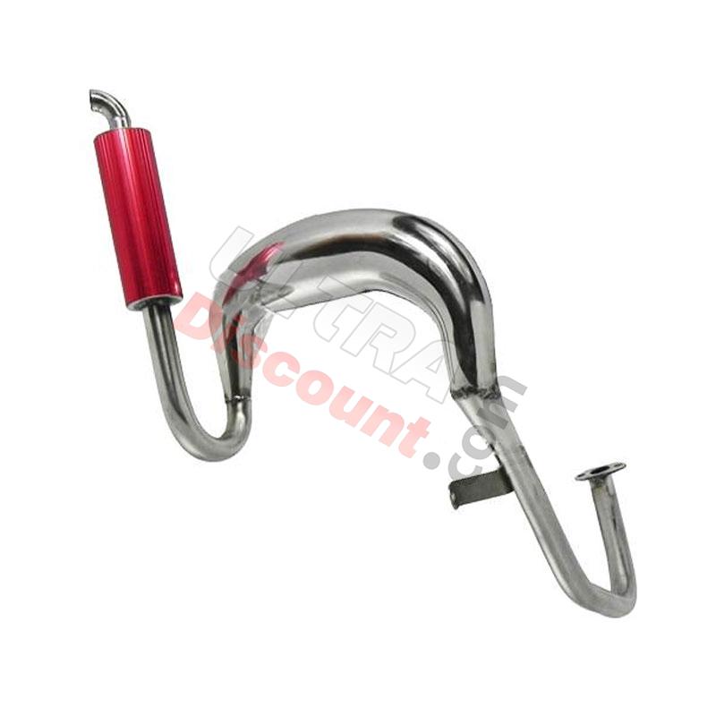 Tubo de escape para patinete a motor (ROJO), Recambio Scooter Térmico Tubo de escape para patinete a motor (ROJO), Recambio Scooter Térmico
