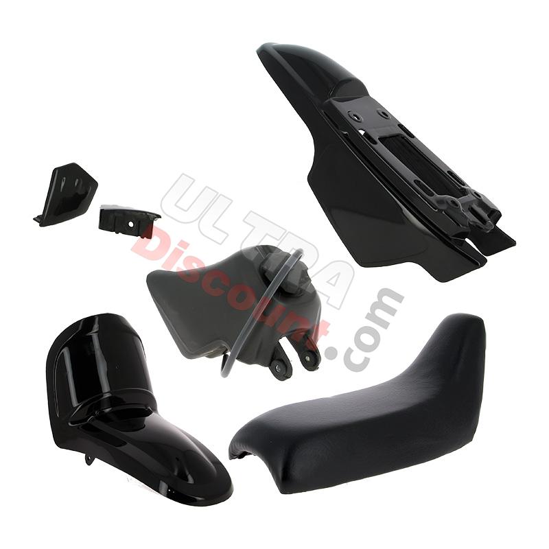 Carenado completo para Yamaha PW50 (Negro), recambios YAMAHA PW50