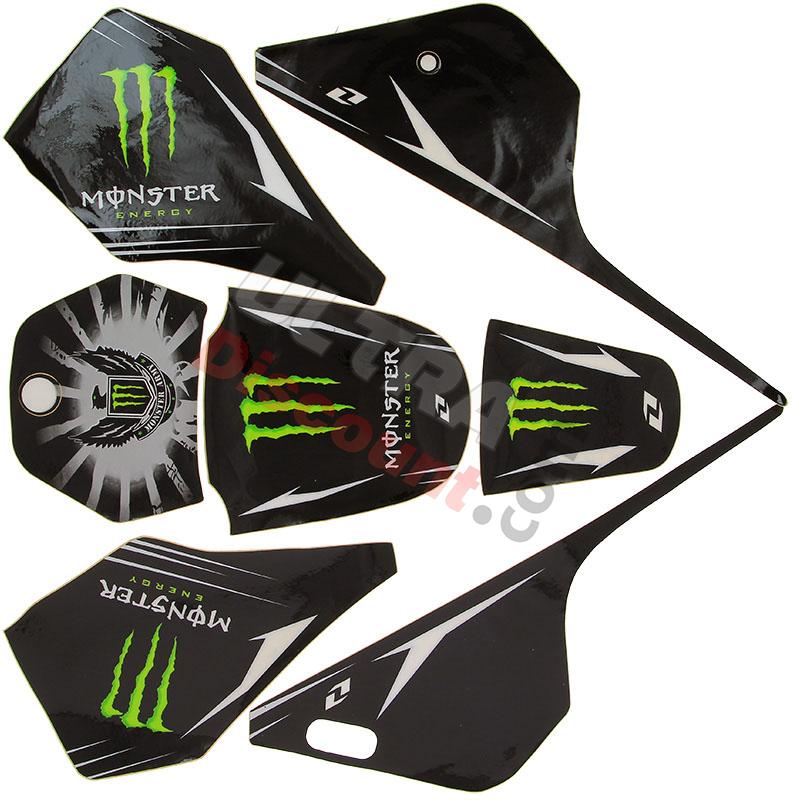 Kit de decoración 3M para Yamaha PW80 - Tipo 1, recambios YAMAHA PW80