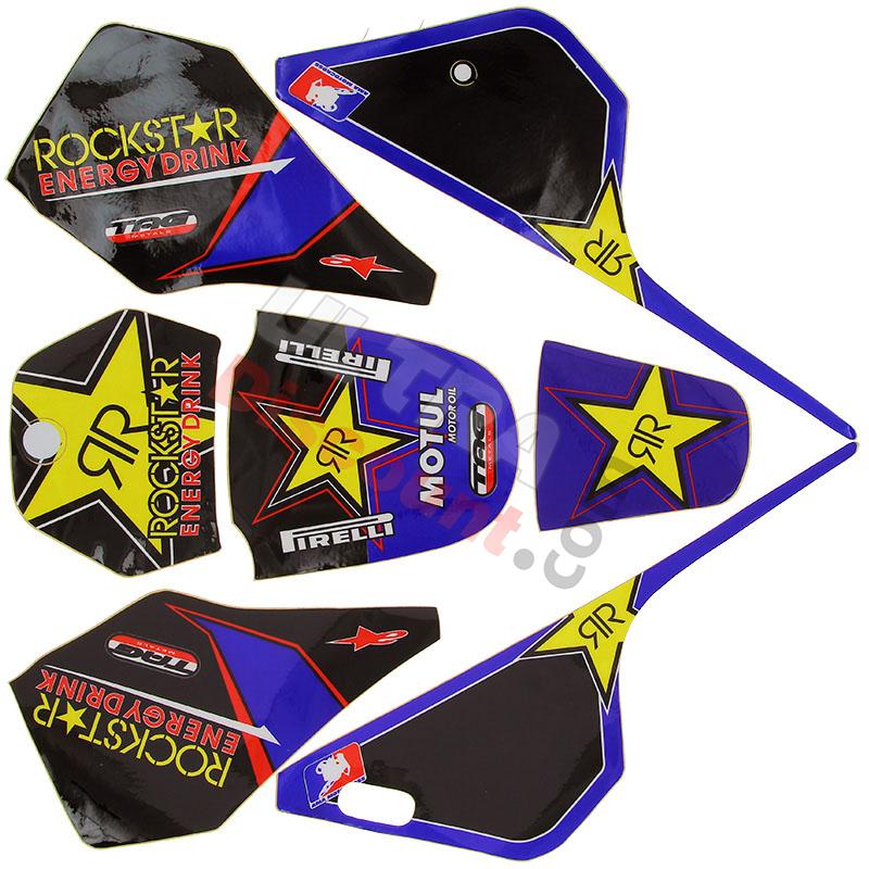 Kit de decoración 3M para Yamaha PW80 - Tipo 3, recambios YAMAHA PW80 Kit de decoración 3M para Yamaha PW80 - Tipo 3, recambios YAMAHA PW80