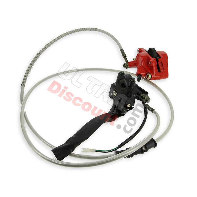 Freno trasero completo para scooter Baotian BT49QT-12 (tipo 2), Recambios Baotian BT49QT-12