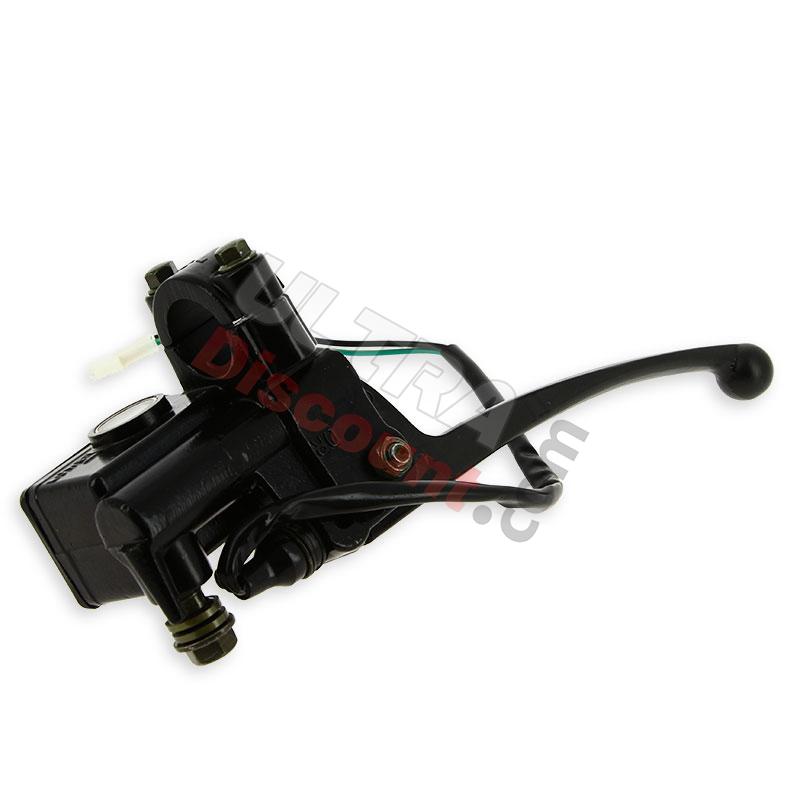 Maneta de freno con cilindro maestro scooter Baotian BT49QT-12, Recambios Baotian BT49QT-12 Maneta de freno con cilindro maestro scooter Baotian BT49QT-12, Recambios Baotian BT49QT-12
