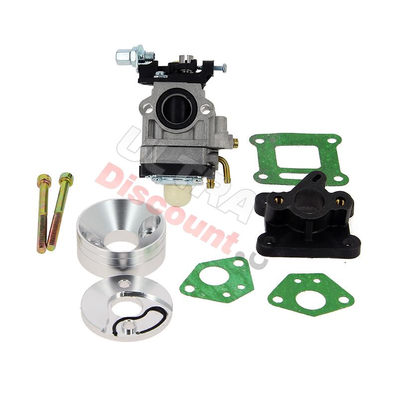 Carburador de 15 Alta Presión sin filtro, Recambios para mini quads