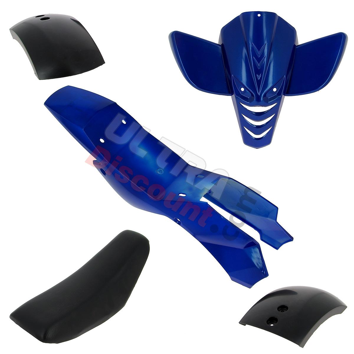 Carenado mini quad AZUL tipo 2, Recambios para mini quads