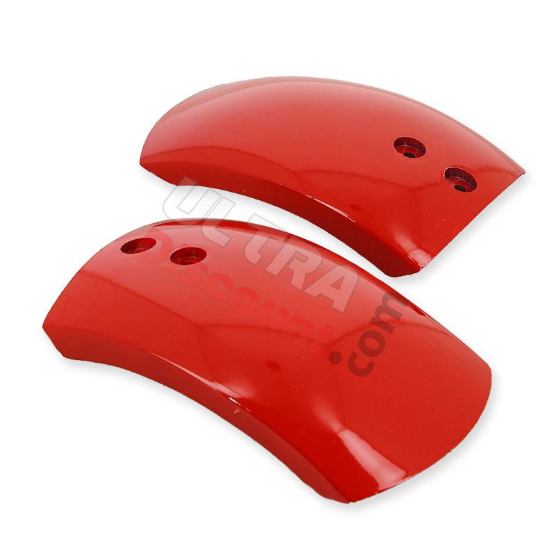 par de guardabarros mini quad (Rojo), Recambios para mini quads