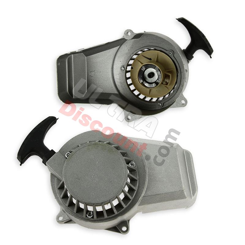 Tirador en aluminio + piñón en alu para mini quads, Recambios para mini quads