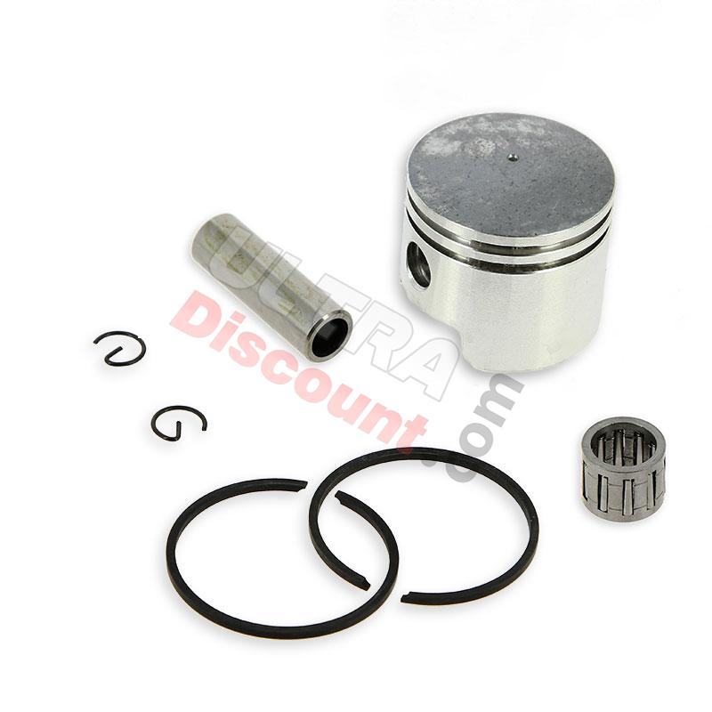 Kit de pistón 44 mm (bulón 12mm) para kit chino + rodamiento de agujas, Recambios para mini quads