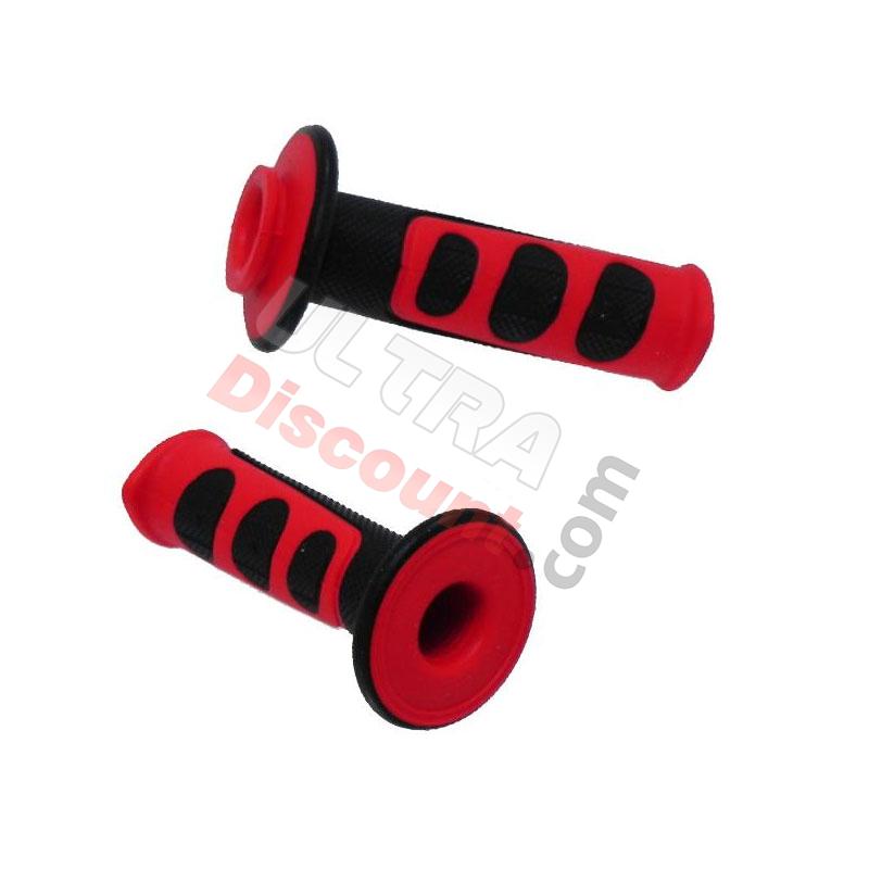 Puño antiderrapante (Rojo-negro) Pocket Quad, Recambios para mini quads