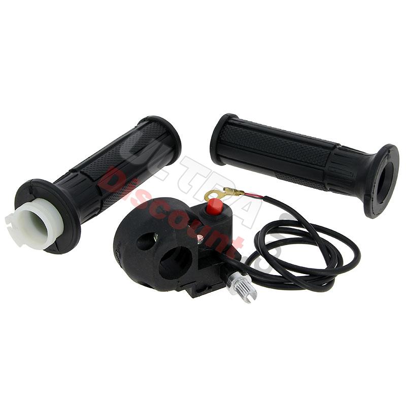 Puño de acelerador + botón stop integrado mini quad, Recambios para mini quads