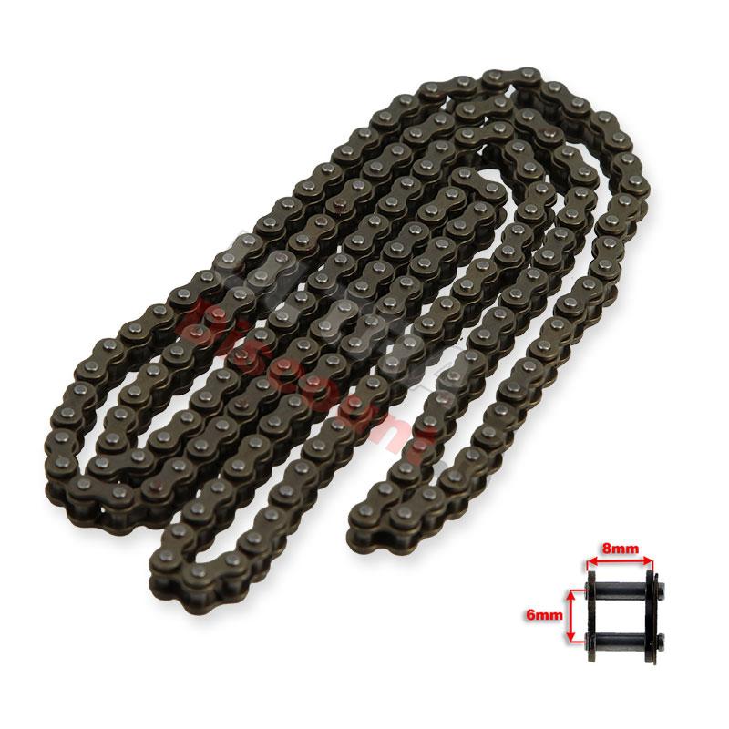 Cadena de 83 eslabones REFORZADOS paso pequeño, Recambios para mini quads