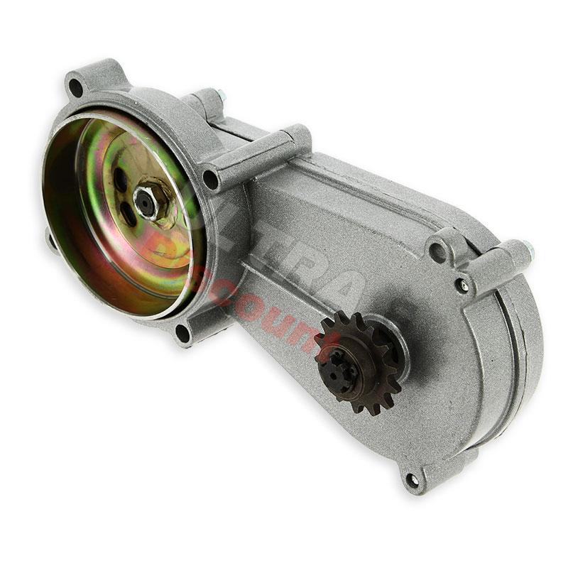Engranaje desmultiplicador mini quad (tipo 1, 14 dientes) 8 mm, Recambio Pocket réplica R1