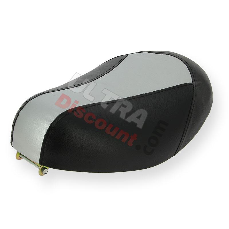 Sillín adaptable en mini scooter gris negro, Piezas para mini scooter