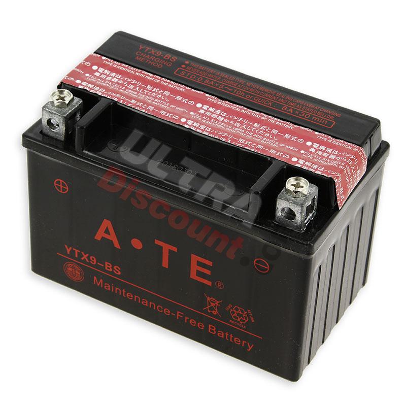 Batería para quad Shineray 250cc ST-9E, Piezas Shineray 250cc STIXE ST9E
