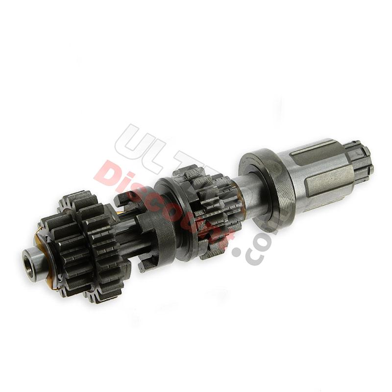 Eje primario caja de cambios para motor Quad Shineray 250cc ST-9E, Piezas Shineray 250cc STIXE ST9E