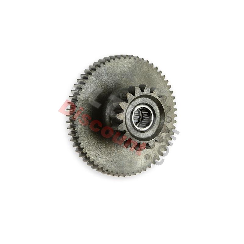 Piñón doble para arranque quad Shineray 250cc ST-9E-STIXE (16 dientes), Piezas Shineray 250cc STIXE ST9E