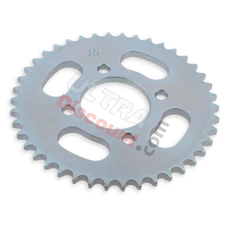 Corona de 42 dientes para quad shineray 250cc ST-9E, Piezas Shineray 250cc STIXE ST9E