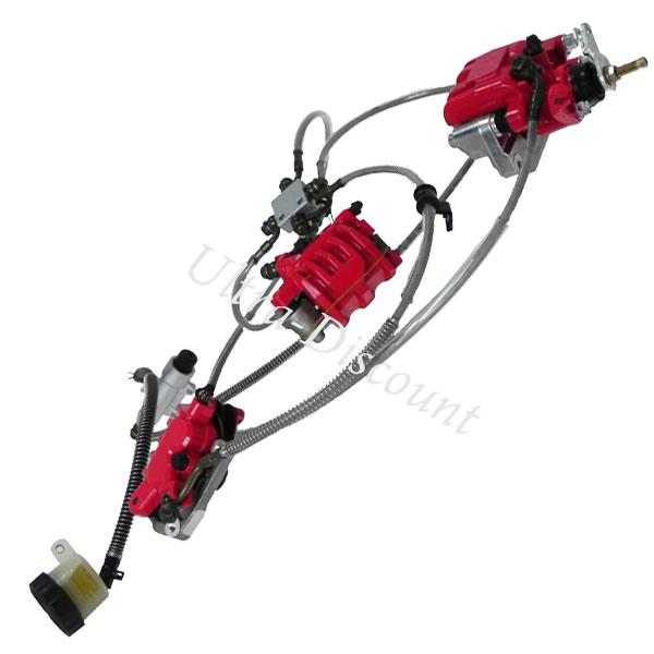 Freno hidráulico completo para quad Shineray 300STE (acabado racing), Recambios quad Shineray 300