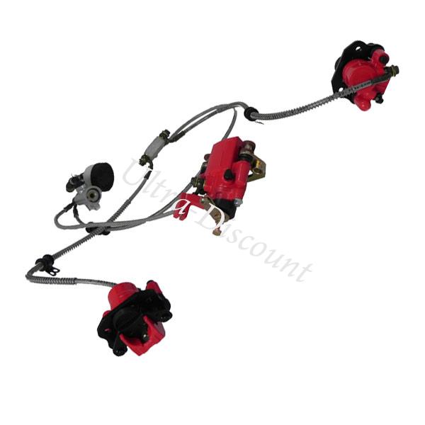 Freno hidráulico completo para quad Shineray 300ST-4E (acabado racing), Recambios quad Shineray 300